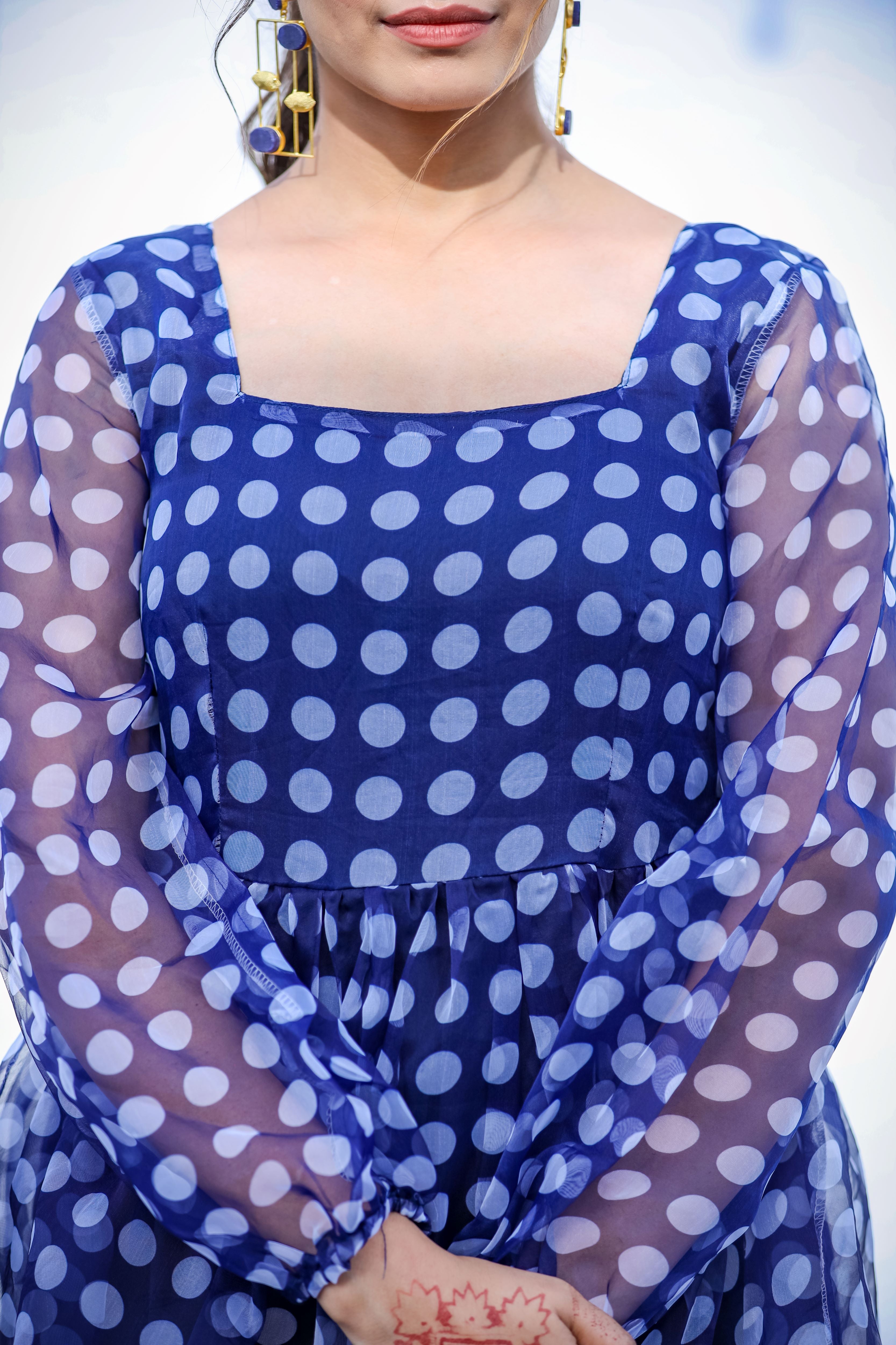 Summer Dots Balloon Dress