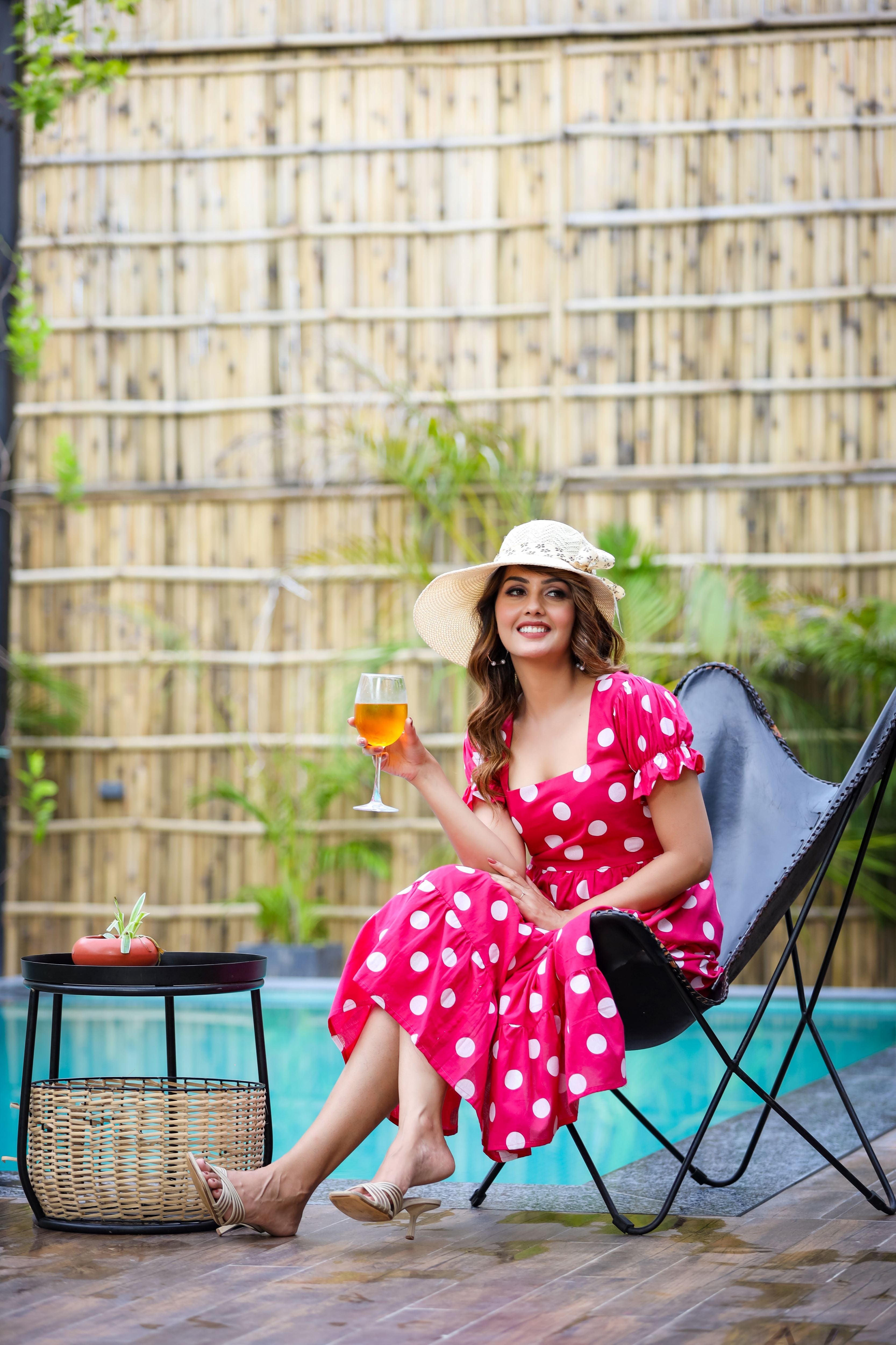 Pink Polka Delight Dress