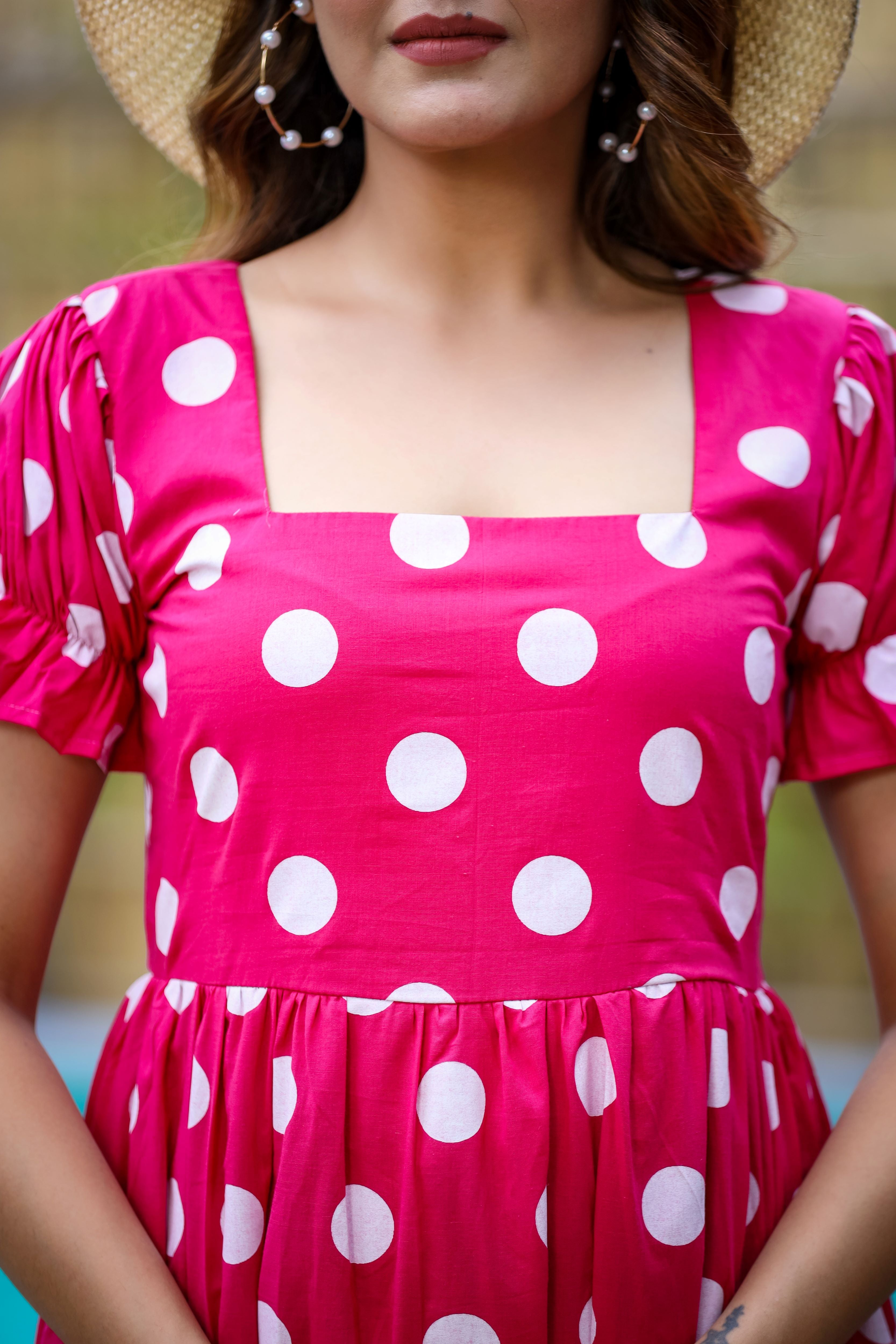 Pink Polka Delight Dress