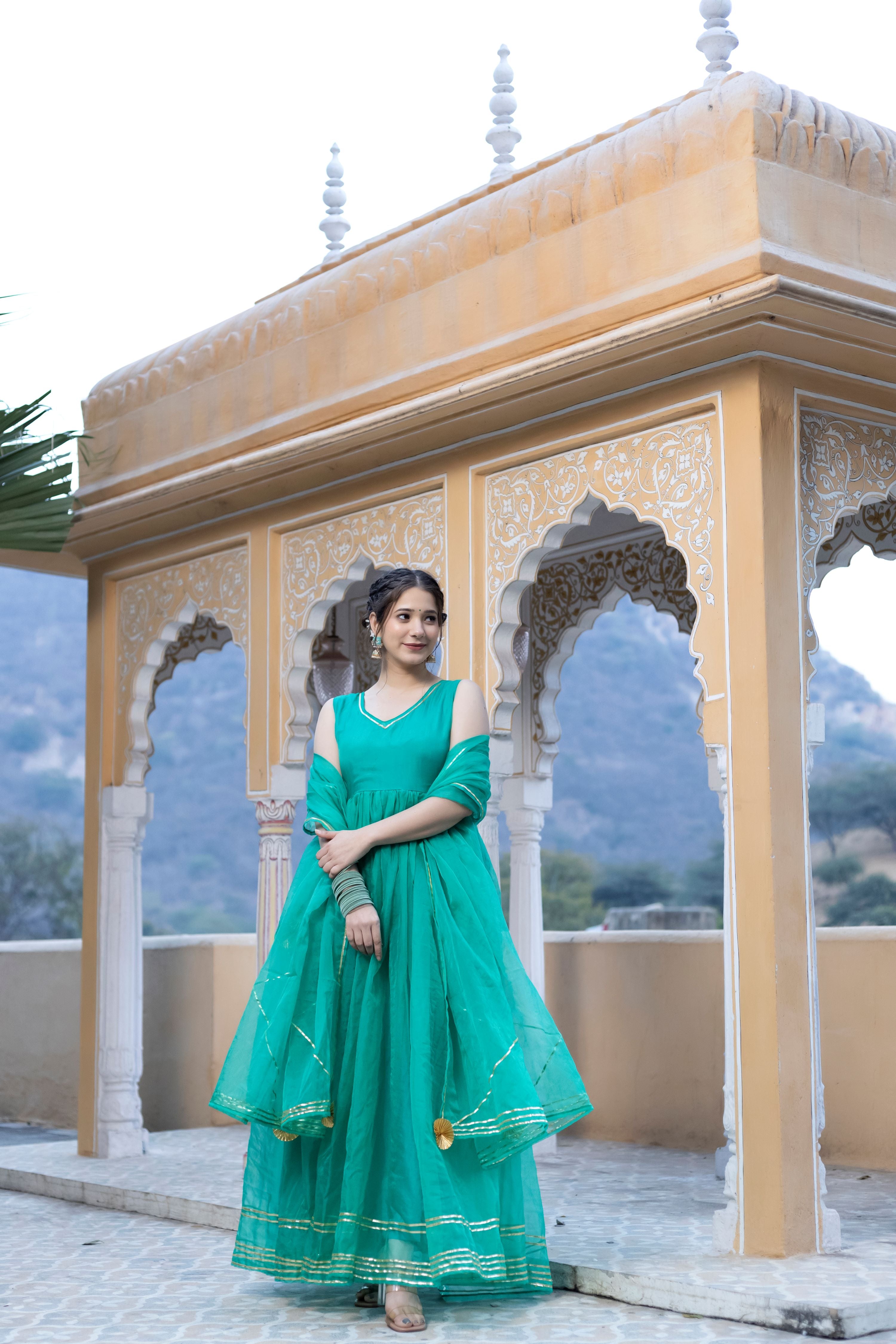 Vibrant Green Maxi Dress