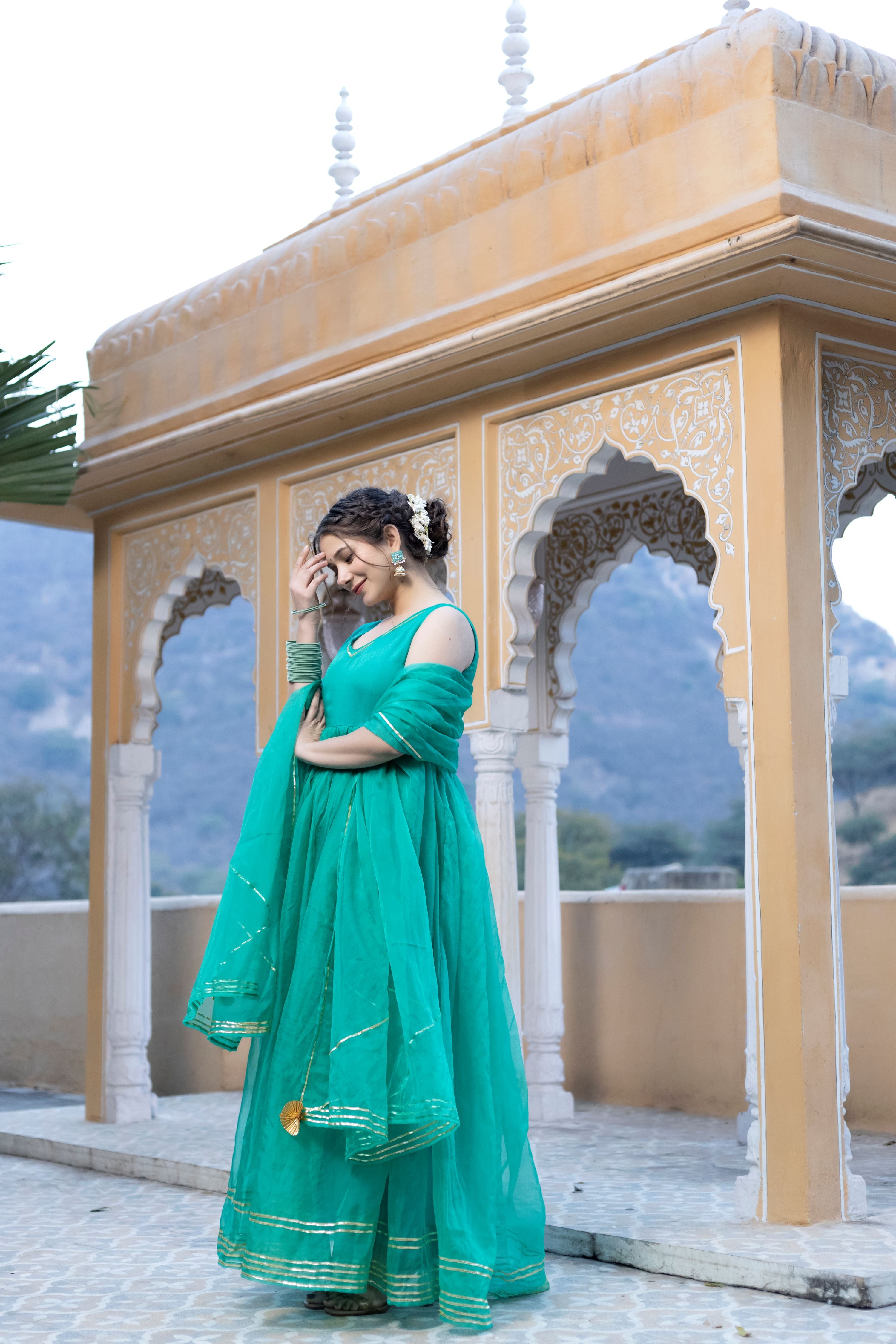 Vibrant Green Maxi Dress