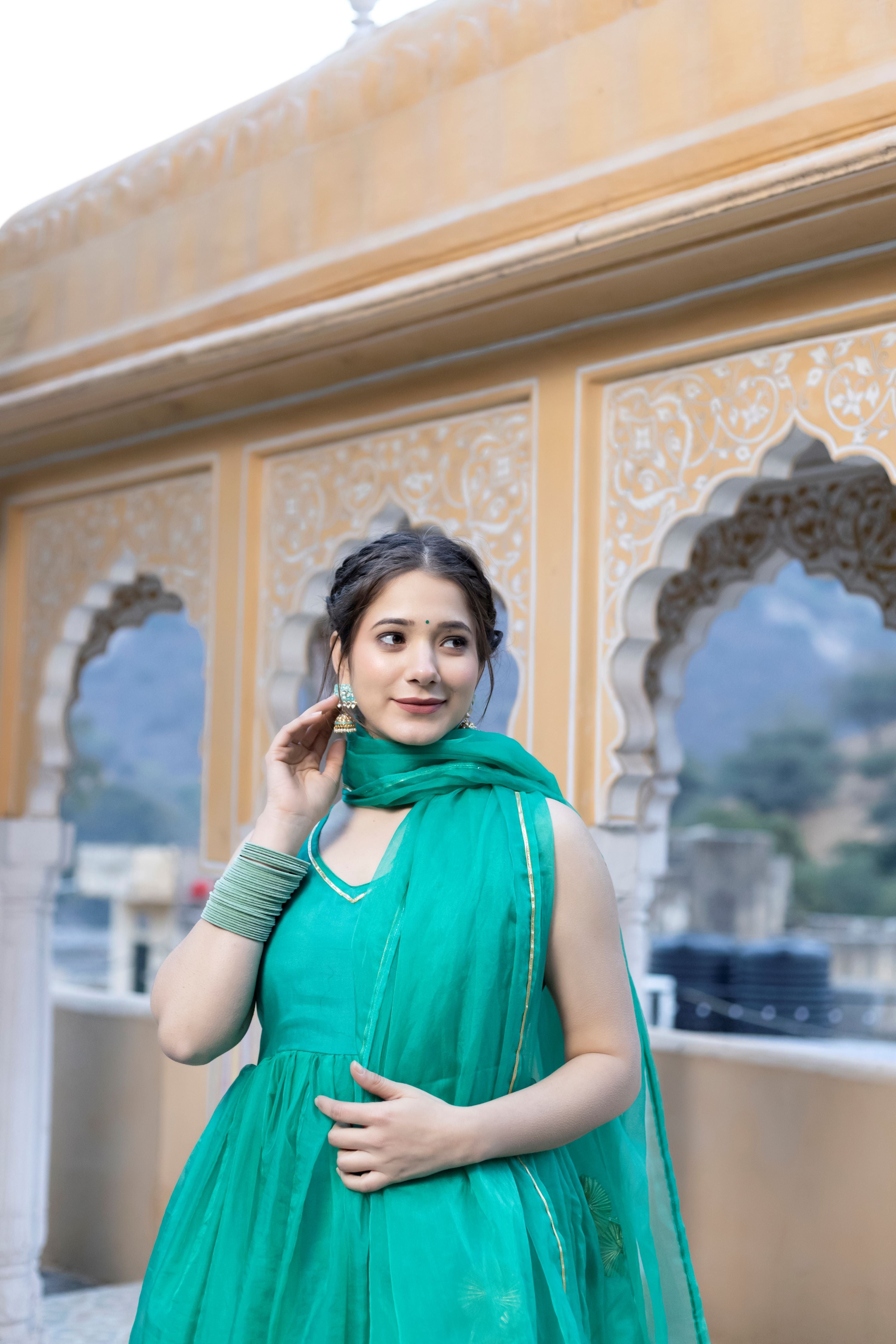 Vibrant Green Maxi Dress